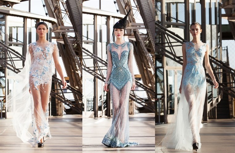 Unconventional Catwalk Took Over Paris The Phenomenal Success of Jessia Minh Anhs Autumn Fashion Show Atop the Eiffel Tower